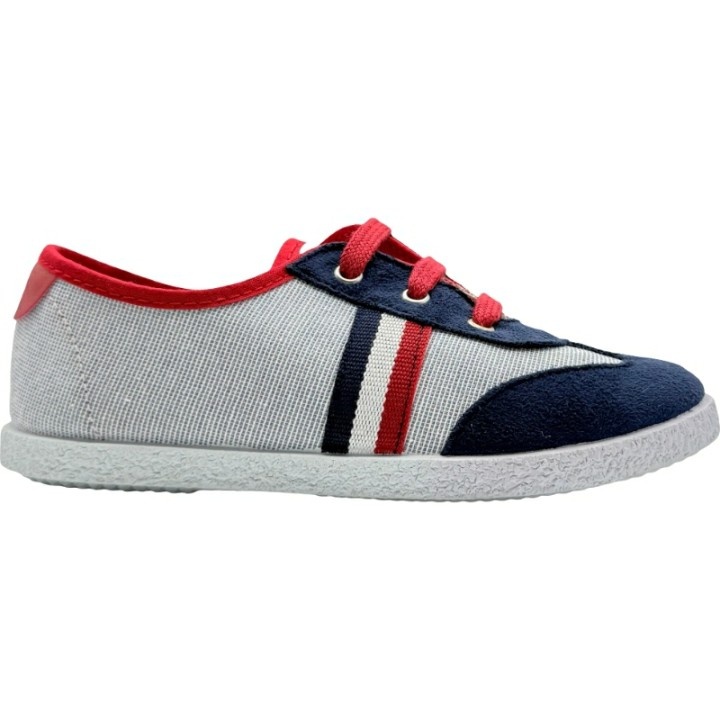 Zapatilla de Lona Combinada Tokolate