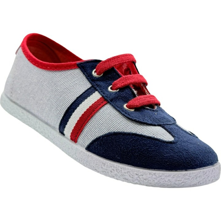 Zapatilla de Lona Combinada Tokolate