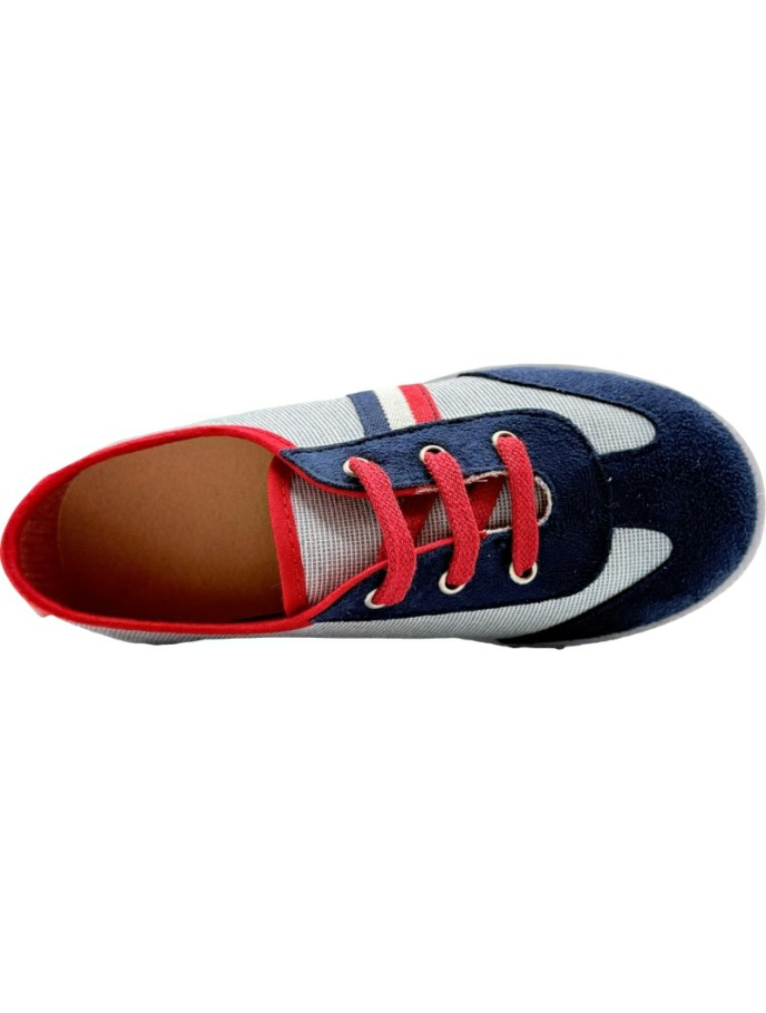 Zapatilla de Lona Combinada Tokolate