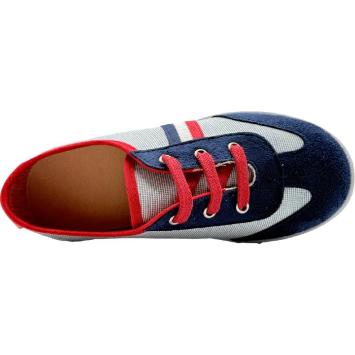 Zapatilla de Lona Combinada Tokolate