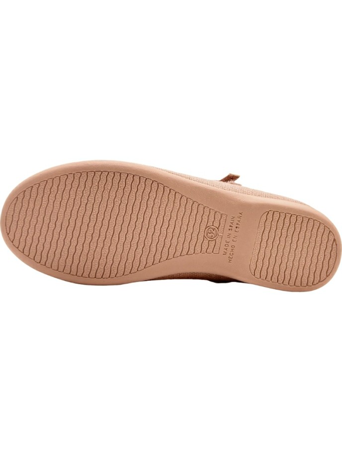 Mercedita Escotada Lino Velcro De Pablos