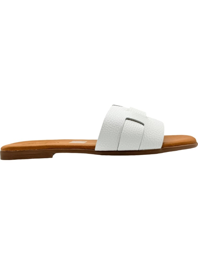 Sandalias Slippers de piel acolchadas De Pablos
