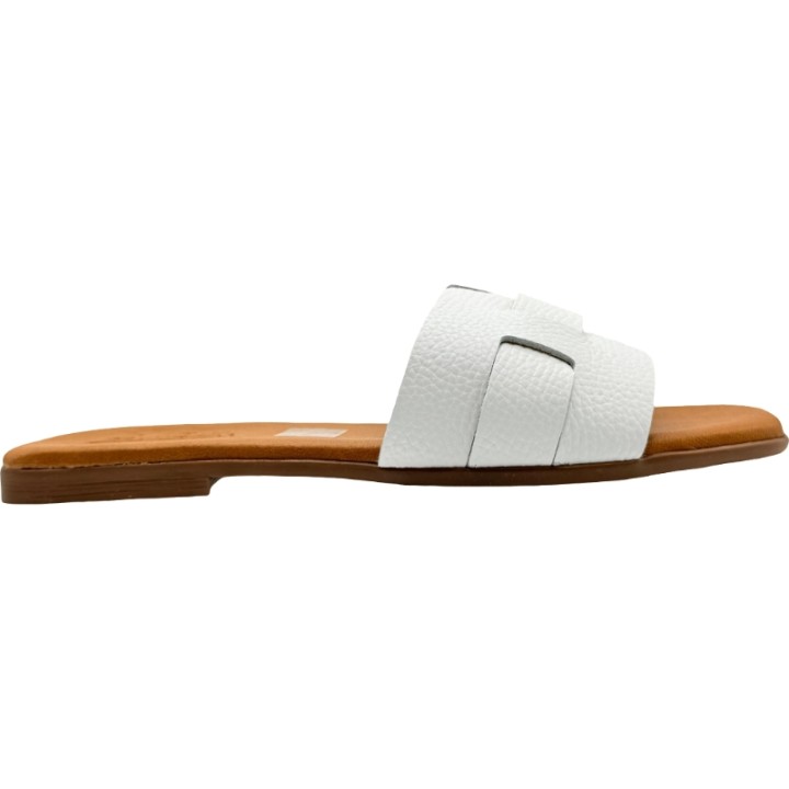 Sandalias Slippers de piel acolchadas De Pablos