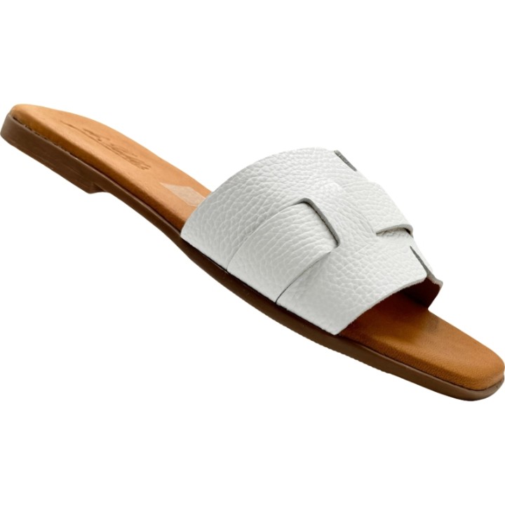 Sandalias Slippers de piel acolchadas De Pablos