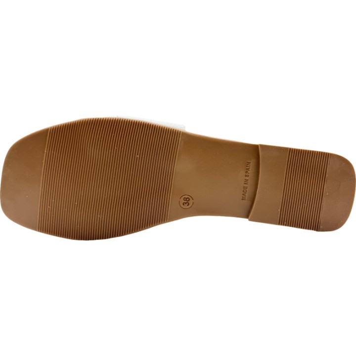Sandalias Slippers de piel acolchadas De Pablos