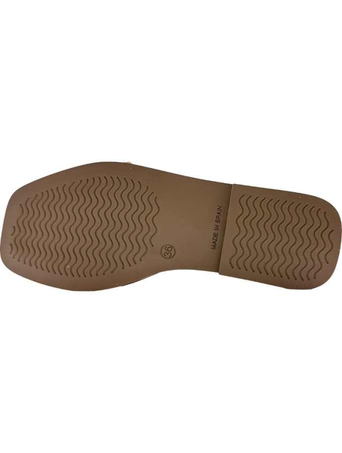Slippers de Piel con Pala Trenzada Soft De Pablos
