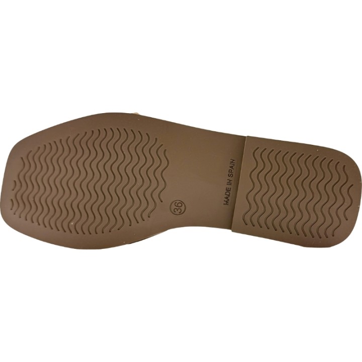 Slippers de Piel con Pala Trenzada Soft De Pablos