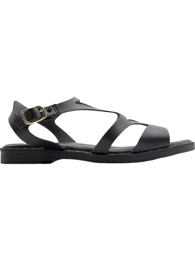 Sandalias de Piel Cruzadas Soft De Pablos