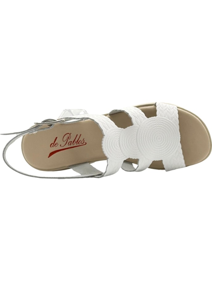 Sandalias Piel en bandas Sport Soft De Pablos