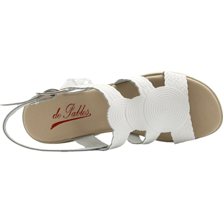 Sandalias Piel en bandas Sport Soft De Pablos