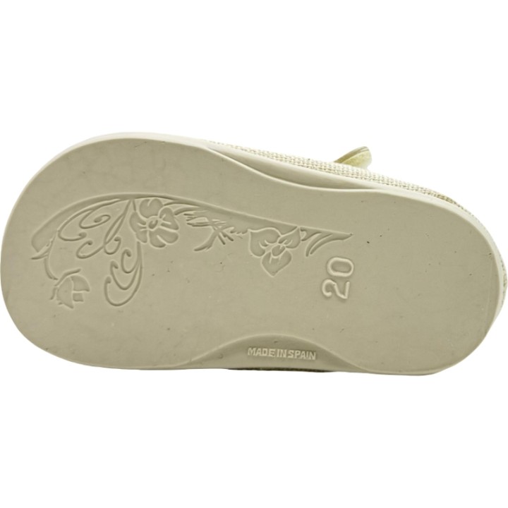 Sandalias Barefoot Pepito Lino Velcro DePablos
