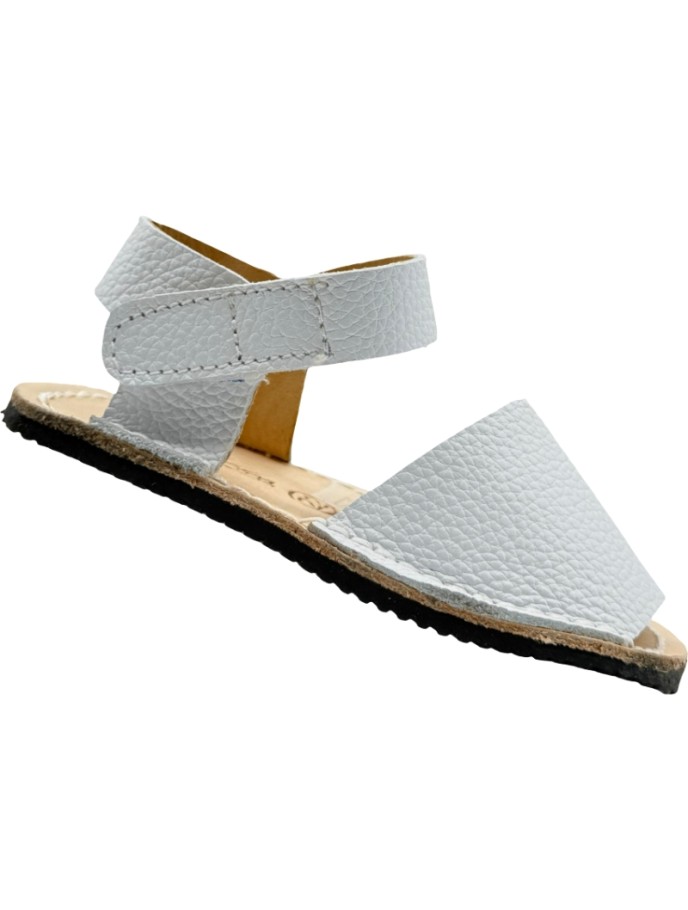 Menorquinas Barefoot de piel velcro De Pablos