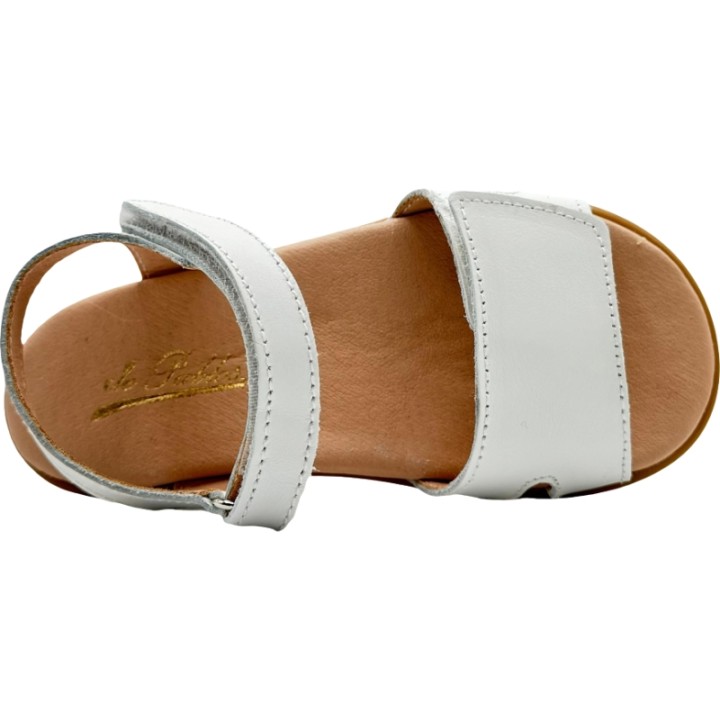 Sandalias Barefoot Piel dos velcros De Pablos