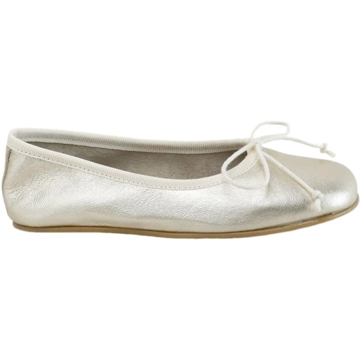 Bailarinas piel Barefoot metal Eli Papanatas