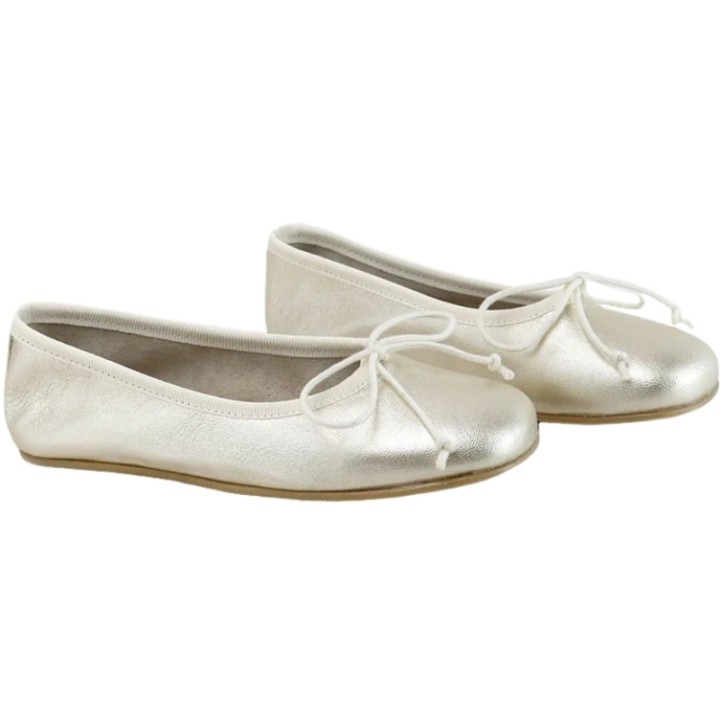 Bailarinas piel Barefoot metal Eli Papanatas