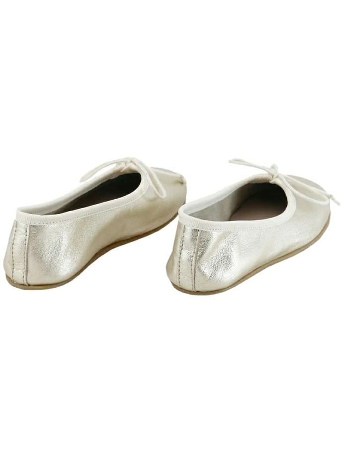 Bailarinas piel Barefoot metal Eli Papanatas