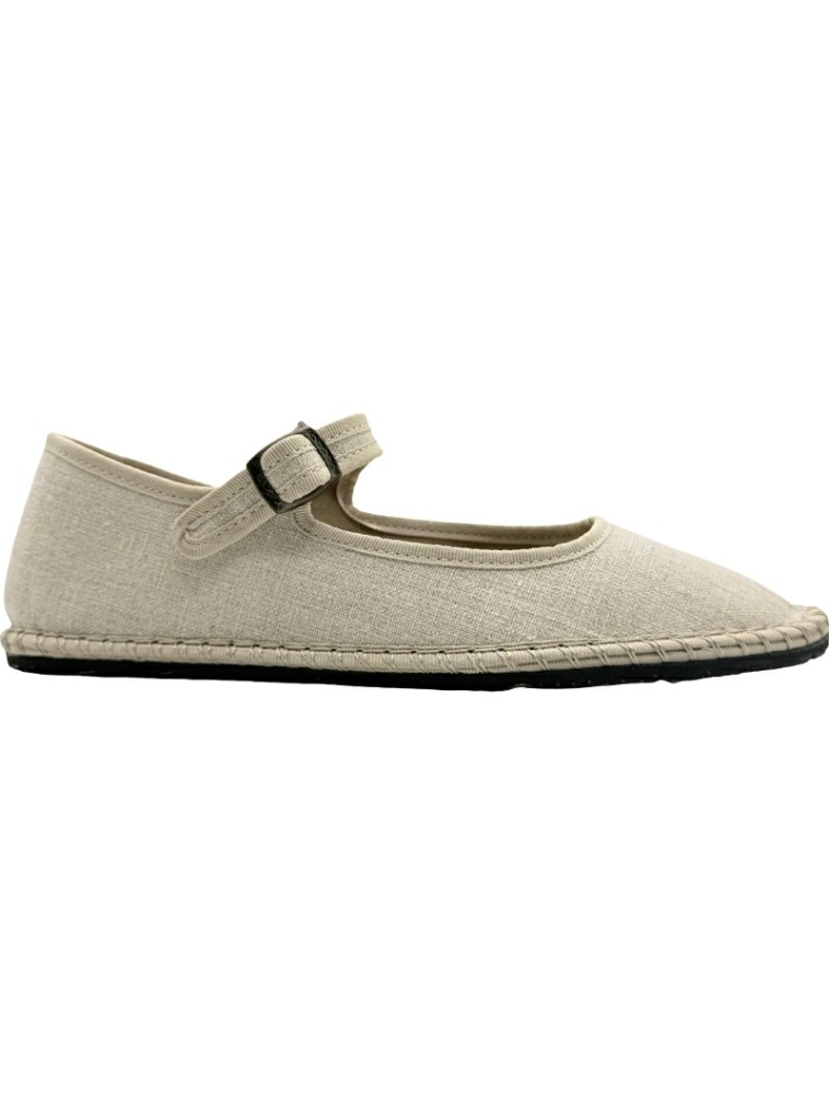 Merceditas de lino con Hebilla Easy-On De Pablos