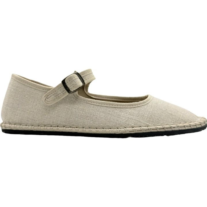 Merceditas de lino con Hebilla Easy-On De Pablos