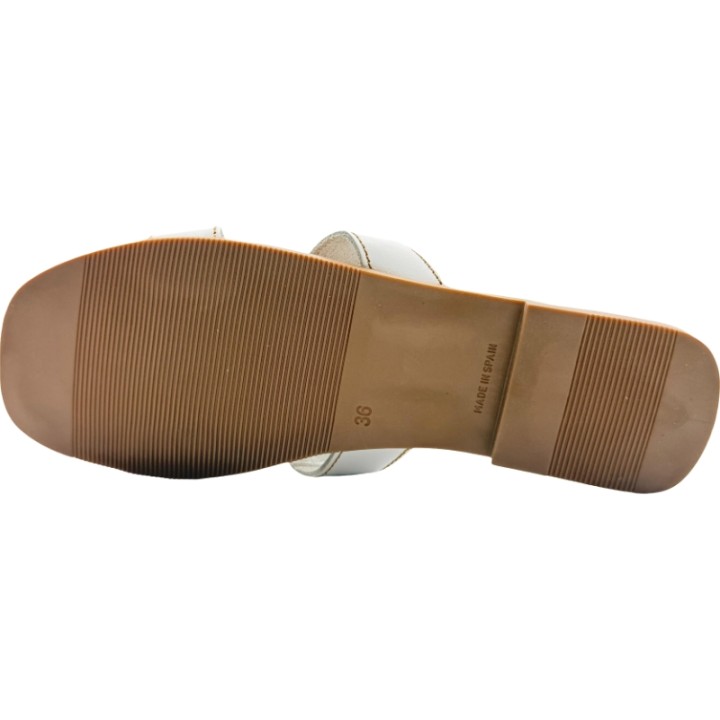 Sandalias de Pala Slippers de Piel Mujer De Pablos