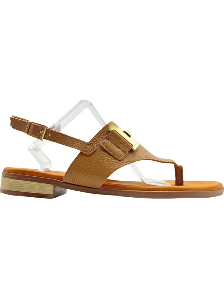 Sandalias Piel Soft Dedo Slim Mujer De Pablos