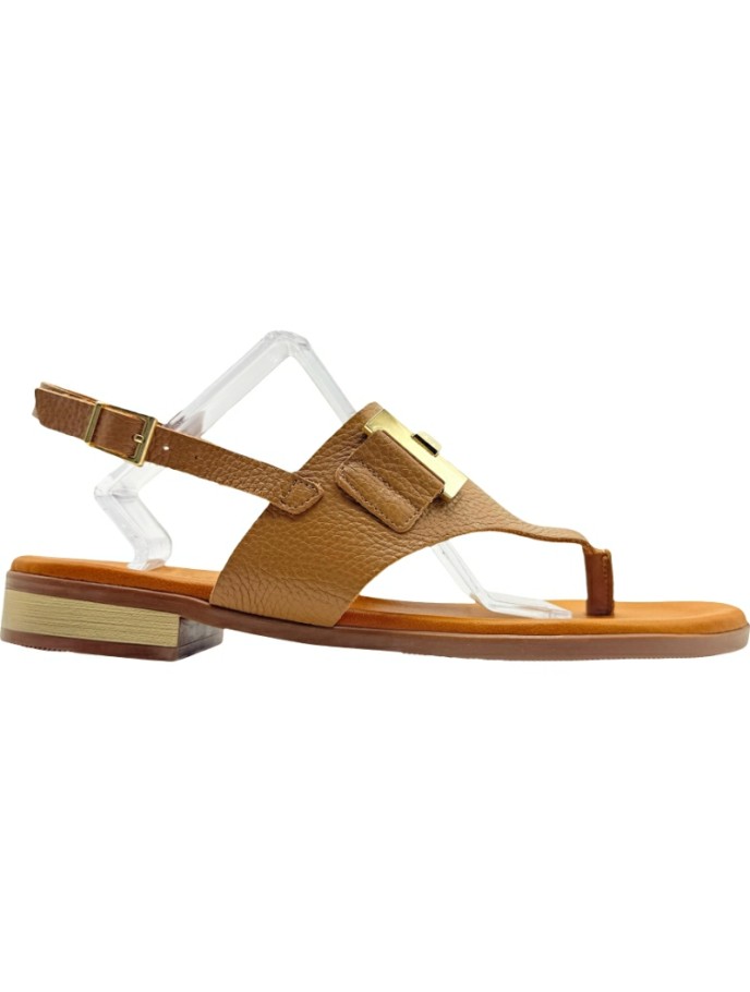 Sandalias Piel Soft Dedo Slim Mujer De Pablos