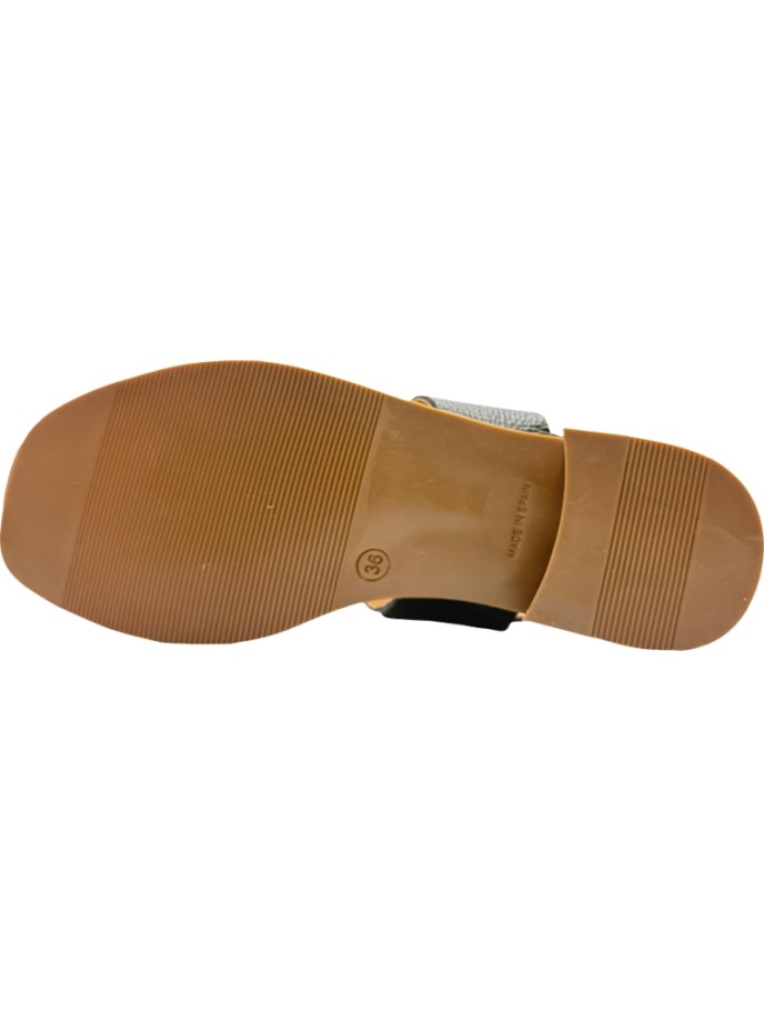 Sandalias de piel tacón bandas acolchada De Pablos