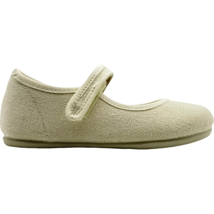 Merceditas Barefoot Delave textil con Velcro