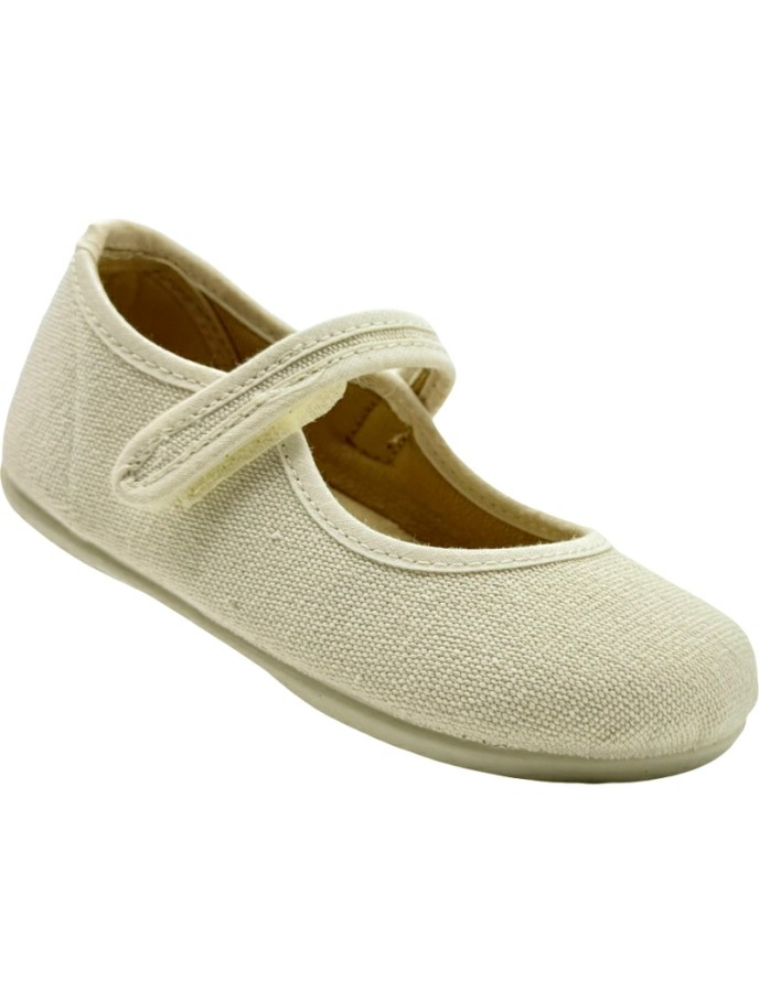 Merceditas Barefoot Delave textil con Velcro