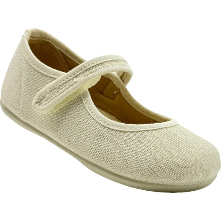 Merceditas Barefoot Delave textil con Velcro