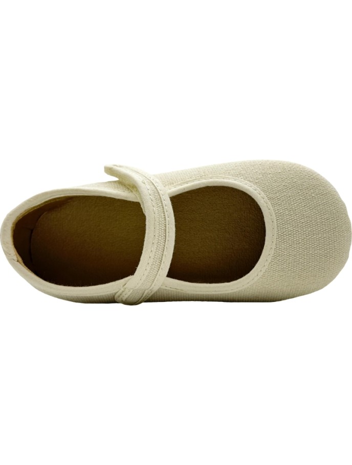 Merceditas Barefoot Delave textil con Velcro