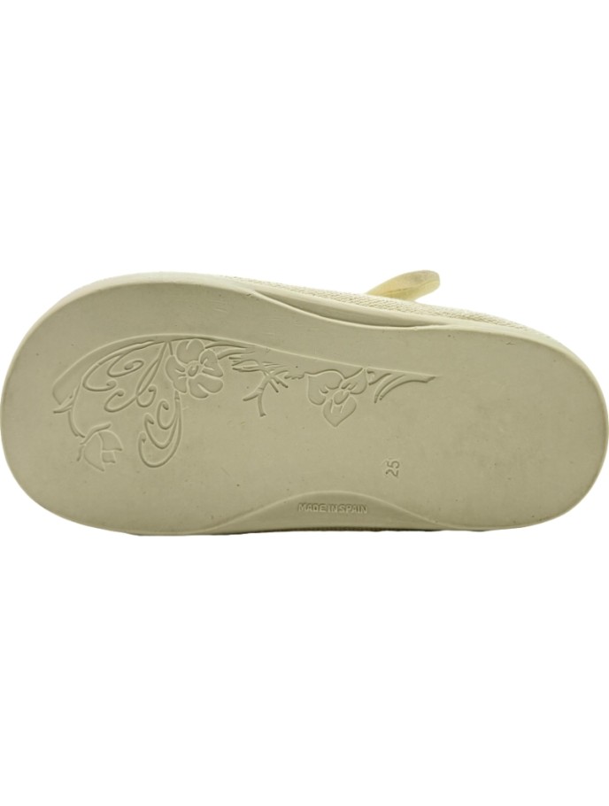 Merceditas Barefoot Delave textil con Velcro