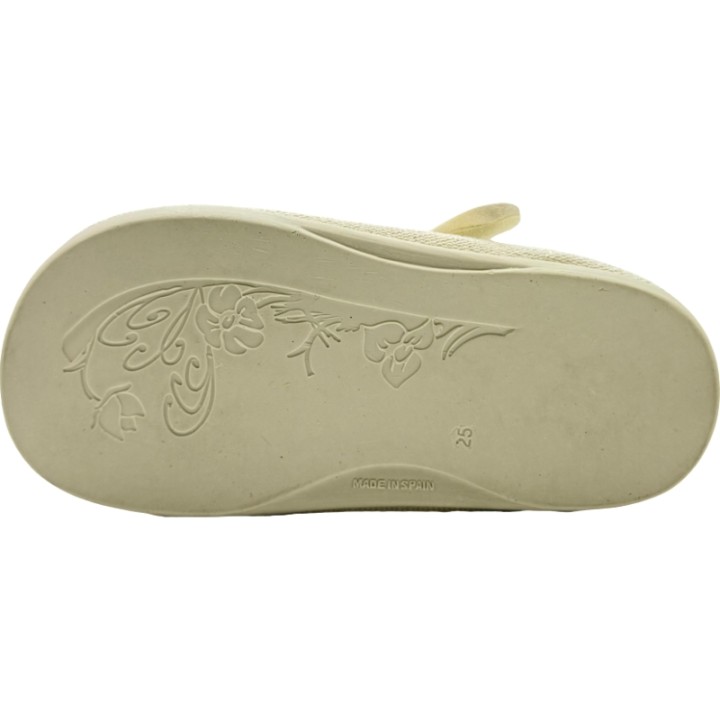 Merceditas Barefoot Delave textil con Velcro