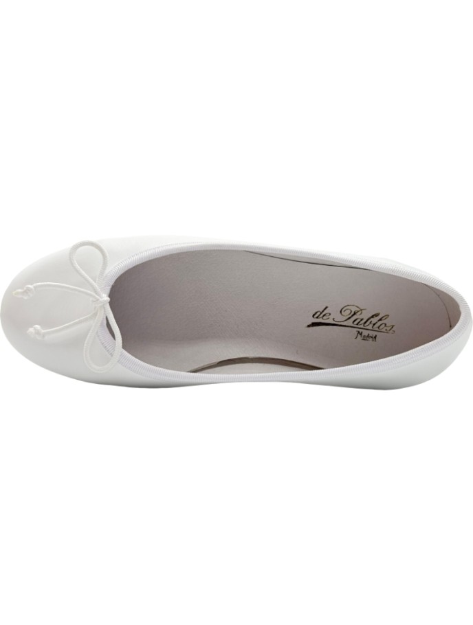 Bailarinas Basicas de piel con lazo ajustable