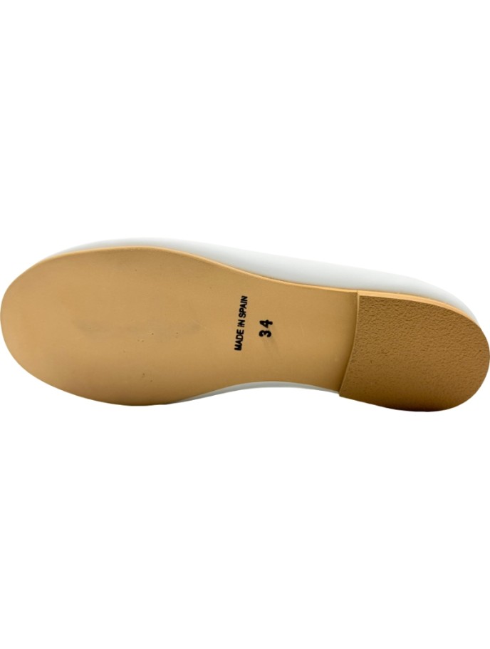 Bailarinas Basicas de piel con lazo ajustable