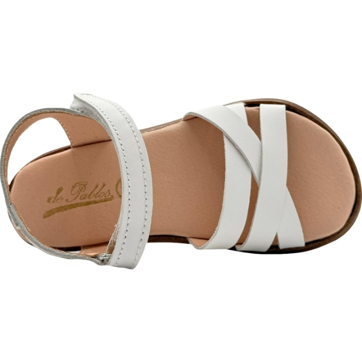 Sandalias Barefoot Soft Velcro tiras Piel D´Pablos