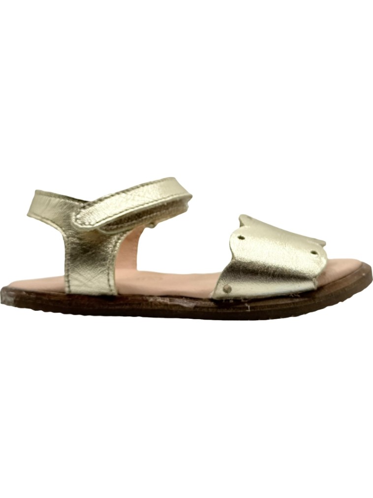 Sandalia Barefoot Soft Velcro Banda Metal D´Pablos
