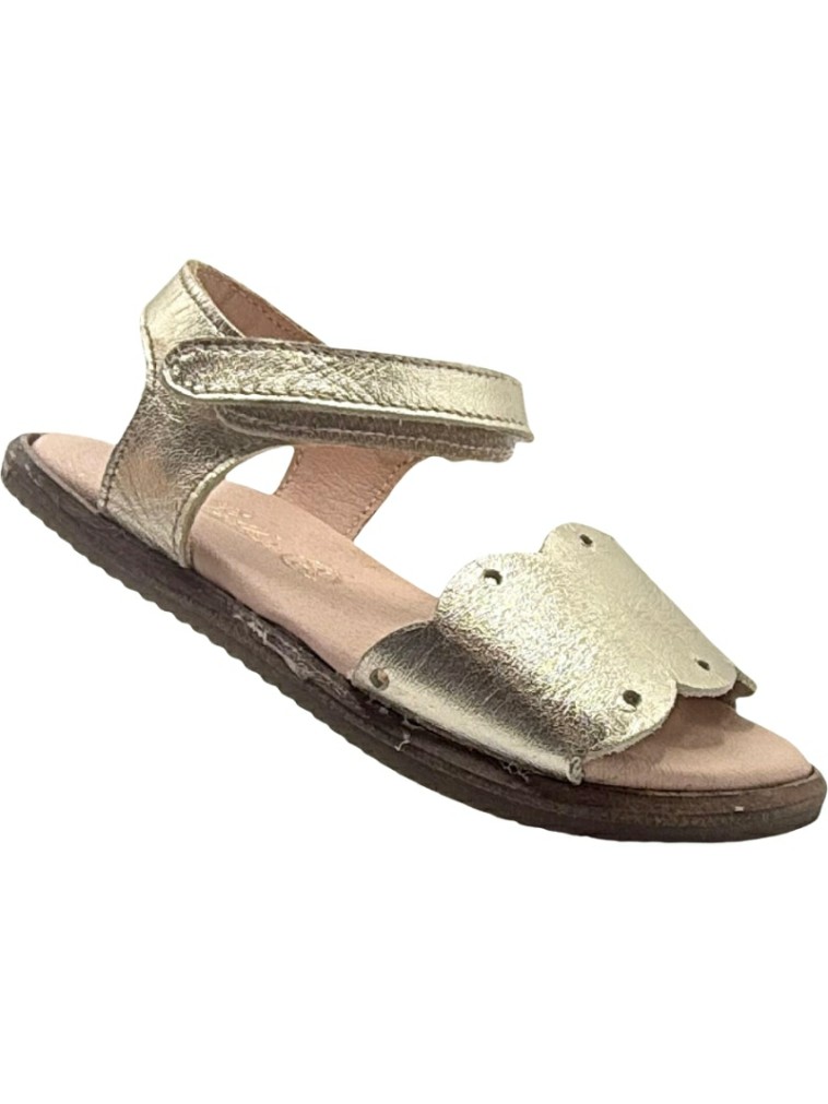 Sandalia Barefoot Soft Velcro Banda Metal D´Pablos 2