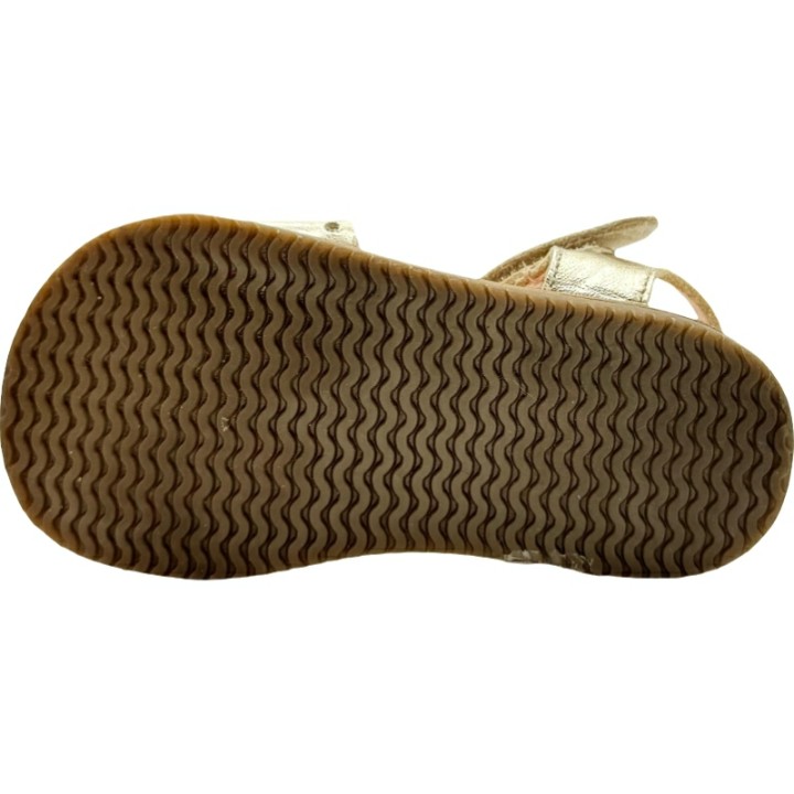 Sandalia Barefoot Soft Velcro Banda Metal D´Pablos