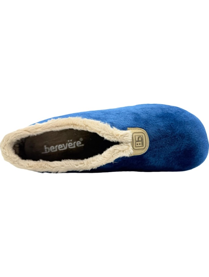 Zapatillas para casa con cuña cerradas felpa forro