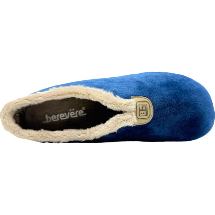 Zapatillas para casa con cuña cerradas felpa forro