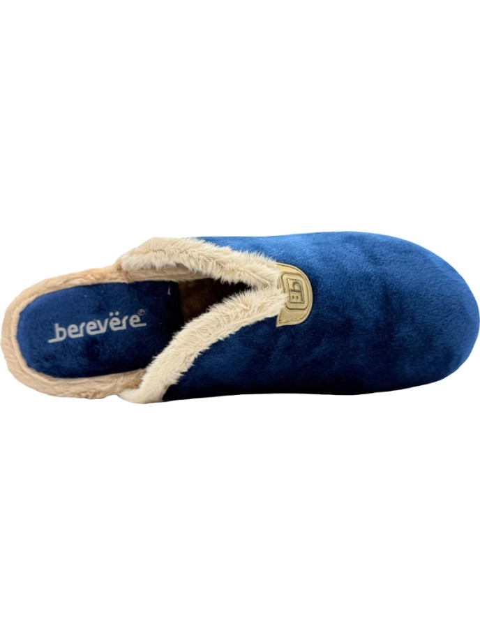 Zapatillas para casa con cuña chinela forro felpa
