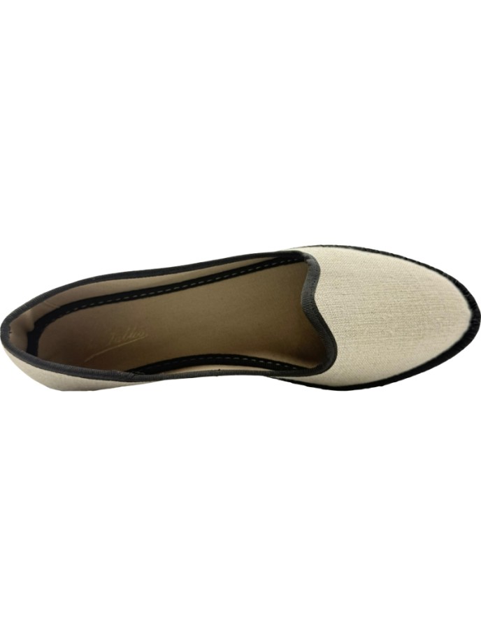 Slippers Casual de Lino para Mujer De Pablos
