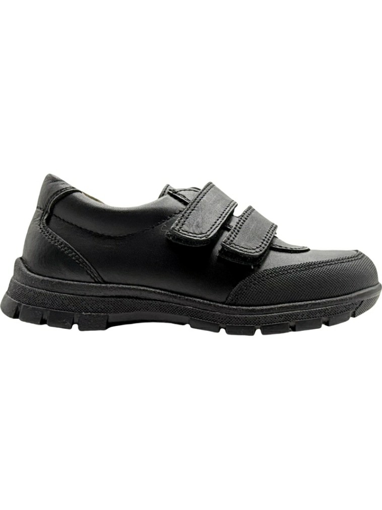 Zapato Colegial de Piel Velcro Refuerzos De Pablos