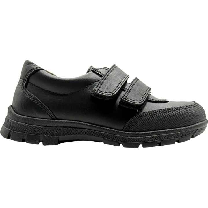 Zapato Colegial de Piel Velcro Refuerzos De Pablos