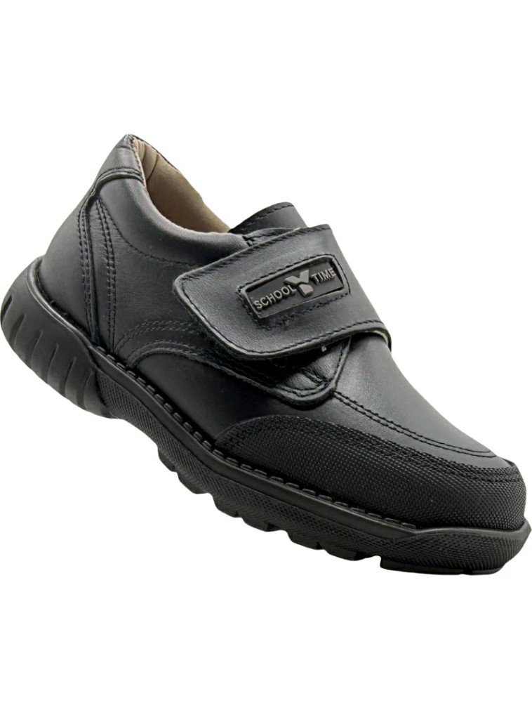 Zapato Colegial piel Soft Velcro Puntera De Pablos 2