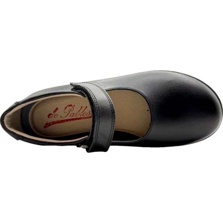 Merceditas Velcro Colegial Clasicas Soft De Pablos
