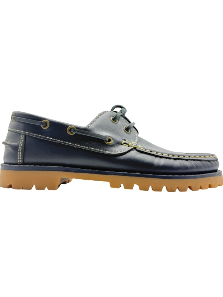 Zapato Náutico con Cordones Piel Clásico De Pablos