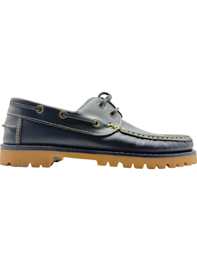 Zapato Náutico con Cordones Piel Clásico De Pablos