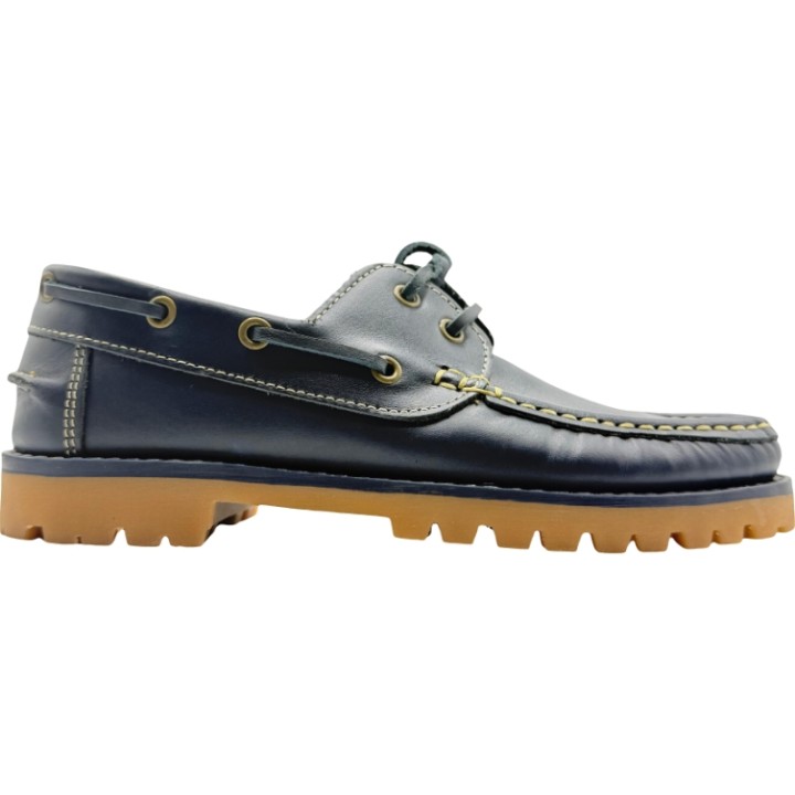 Zapato Náutico con Cordones Piel Clásico De Pablos