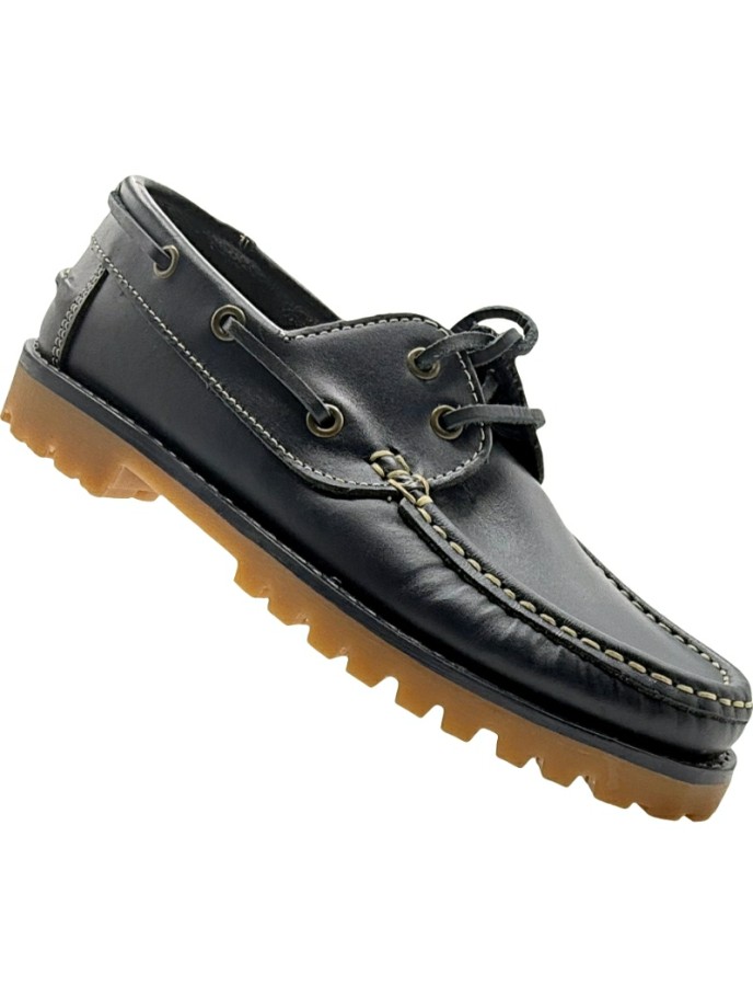 Zapato Náutico con Cordones Piel Clásico De Pablos